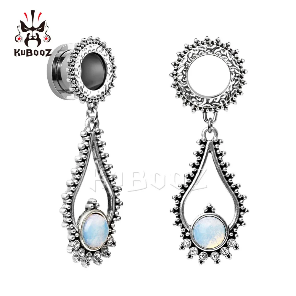 2018 Kubooz piercing stainless steel dangle ear gauges stone body jewelry screw back ear plugs and tunnels pair selling earrings
2018 Kubooz piercing stainless steel dangle ear gauges stone body jewelry screw back ear plugs and tunnels pair selling earrings