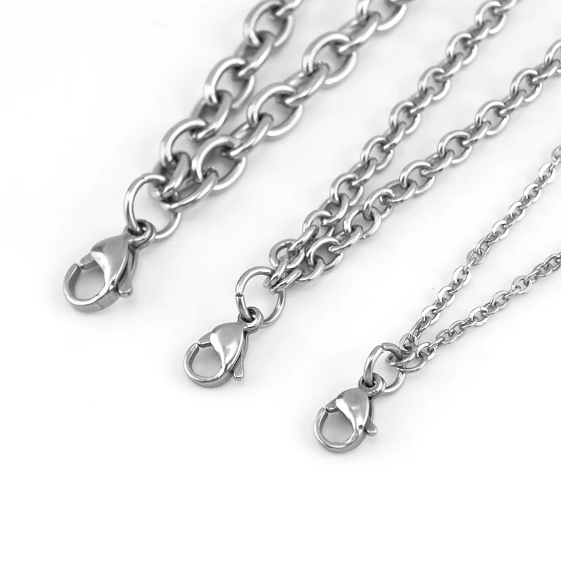 Stainless Steel Men Women Pullover Long Thin thick Chain Necklace Floating Charm Pendant Connector Chain with Lobster Clasp
Stainless Steel Men Women Pullover Long Thin thick Chain Necklace Floating Charm Pendant Connector Chain with Lobster Clasp