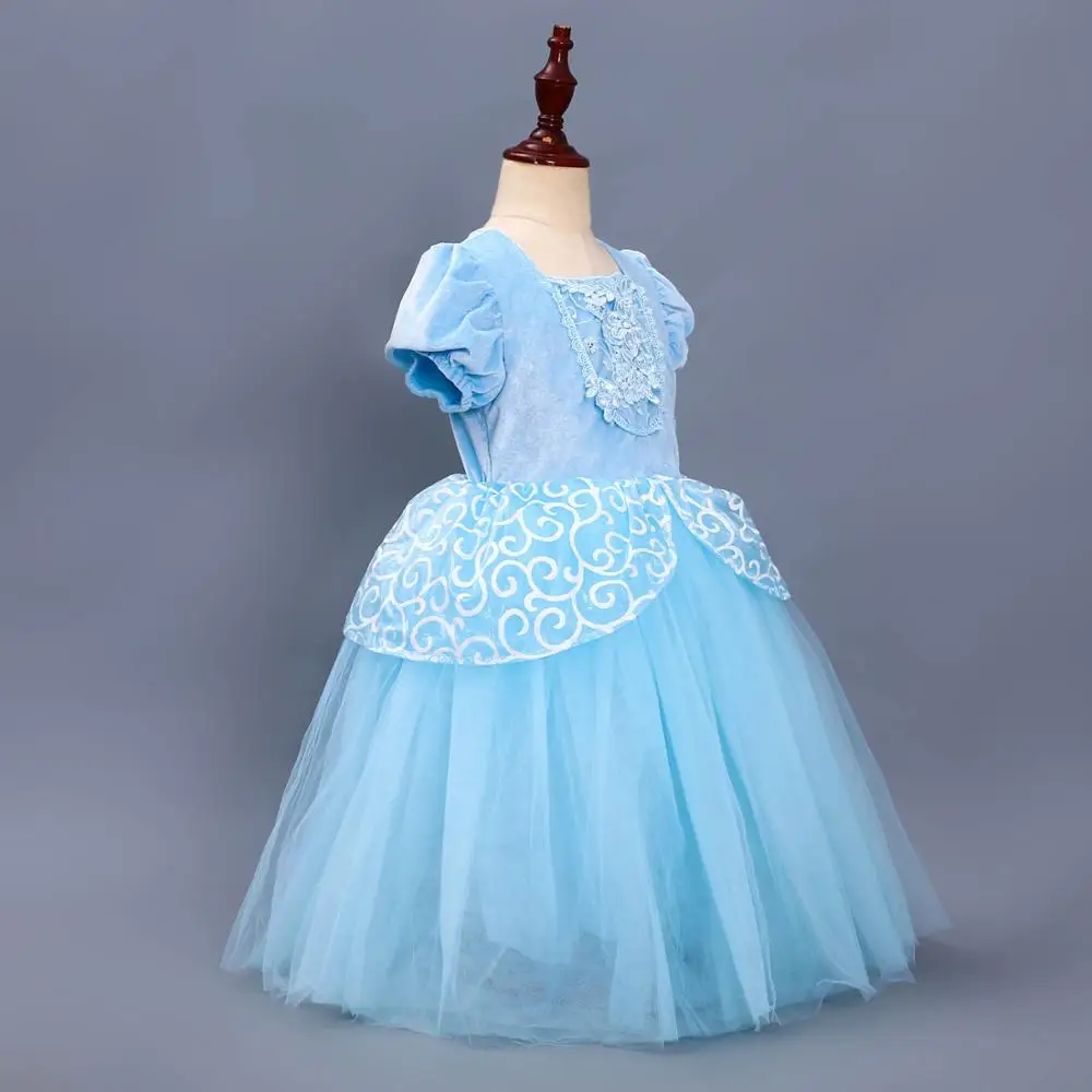 Dresses For Girls Cinderella Dress Kids Costumes Halloween Party Girl Carnival Kids Dresses For Girls 4 Years 12 Years 7
