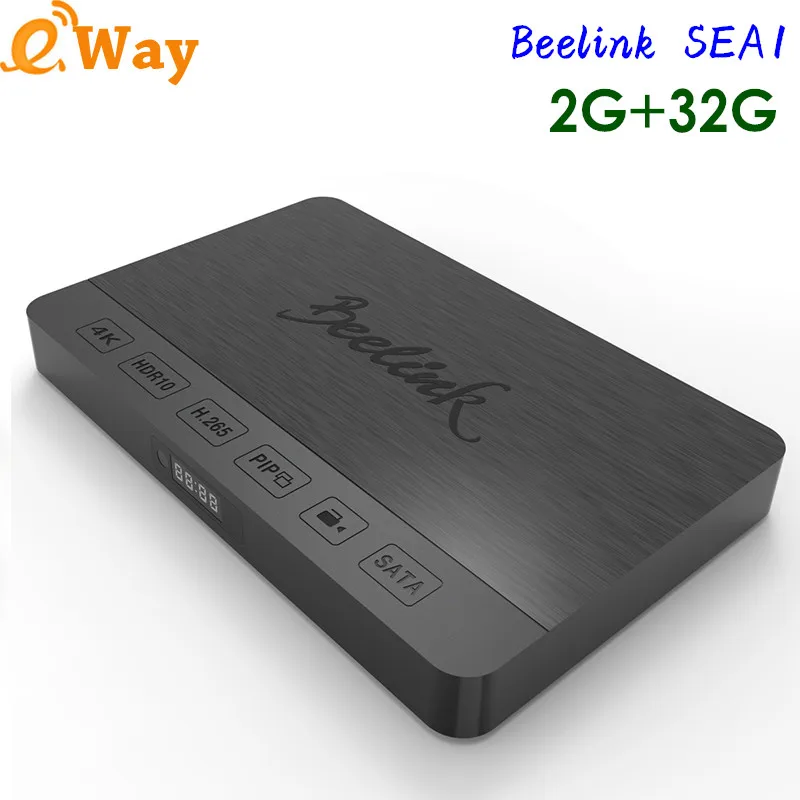 MAX 2GB RAM 32G ROM Beelink SEA1 Smart Android 6.0 TV Box Realtek 1295DD Quad core Set Top Box WiFi 4K Media Player
MAX 2GB RAM 32G ROM Beelink SEA1 Smart Android 6.0 TV Box Realtek 1295DD Quad core Set Top Box WiFi 4K Media Player