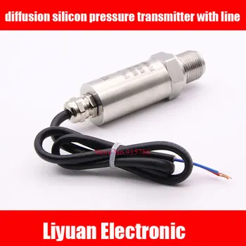4-20mA diffusion silicon pressure transmitter with line 24V water supply pressure sensor hydraulic pressure -10-120C
4-20mA diffusion silicon pressure transmitter with line 24V water supply pressure sensor hydraulic pressure -10-120C