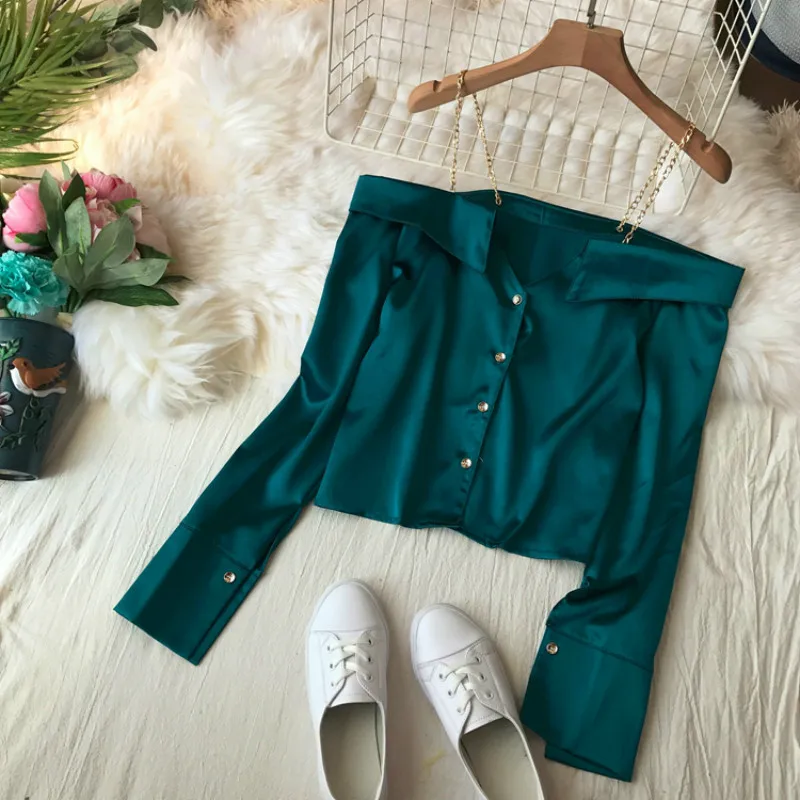 Women's Blouse Sexy Crop Top Women 2019 Spring Chiffon Short Womens Tops and Blouses White Black Elegant Women's Blouses LW220
Women's Blouse Sexy Crop Top Women 2019 Spring Chiffon Short Womens Tops and Blouses White Black Elegant Women's Blouses LW220