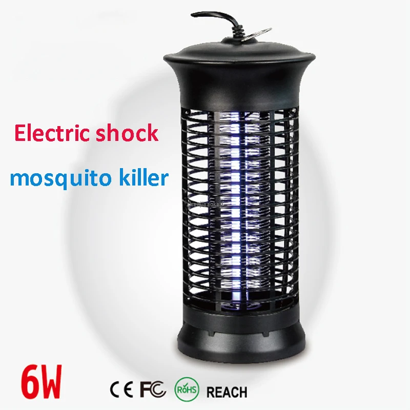 Electric shock Mosquito Killer Household Repellent LED 365nm wavelength Physical killing Light 220V/110v 1pc | Бытовая техника