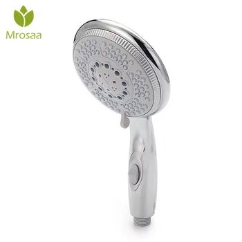 Mrosaa Bath Shower Sprayer Hand Hold Adjustable Shower Head 5 Mode SPA Pressurize Filtered Bathroom Water Flow Shower Head
Mrosaa Bath Shower Sprayer Hand Hold Adjustable Shower Head 5 Mode SPA Pressurize Filtered Bathroom Water Flow Shower Head
