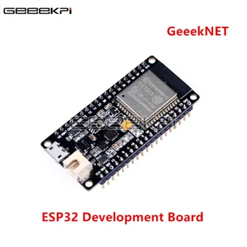 GeeekPi Original! GeeekNET ESP32 Development Board with Dual-Core Chip 4MP Tuned Antenna WiFi & Bluetooth Classic/LE Support
GeeekPi Original! GeeekNET ESP32 Development Board with Dual-Core Chip 4MP Tuned Antenna WiFi & Bluetooth Classic/LE Support