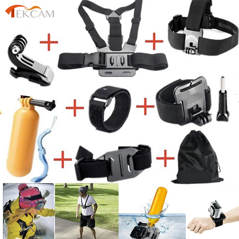 Tekcam Accessories Set for Gopro hero 5 hero4 session hero4 3 plus SJ4000 Xiaomi Yi 4k yi 4k plus WIFI Action Camera
Tekcam Accessories Set for Gopro hero 5 hero4 session hero4 3 plus SJ4000 Xiaomi Yi 4k yi 4k plus WIFI Action Camera