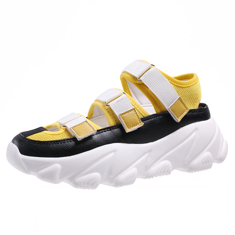 sneakers sandals 2019 new summer wild magic stickers thick-soled casual woman shoes outside wearing beach sandals and slippers
sneakers sandals 2019 new summer wild magic stickers thick-soled casual woman shoes outside wearing beach sandals and slippers