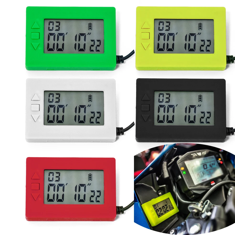

CE Approved V3 Lap Timer 10" Interval Recorder Set of Receiver Infrared Ultrared+Transmitter for Motorcycle Karting Racing Track