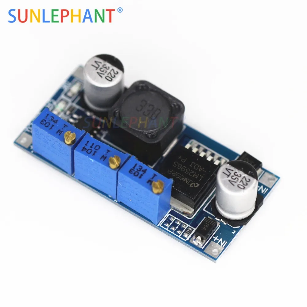 LM2596 DC-DC Step Down CC CV Power Supply Module LED Driver Battery Charger Adjustable LM2596S Constant Current Voltage good
LM2596 DC-DC Step Down CC CV Power Supply Module LED Driver Battery Charger Adjustable LM2596S Constant Current Voltage good