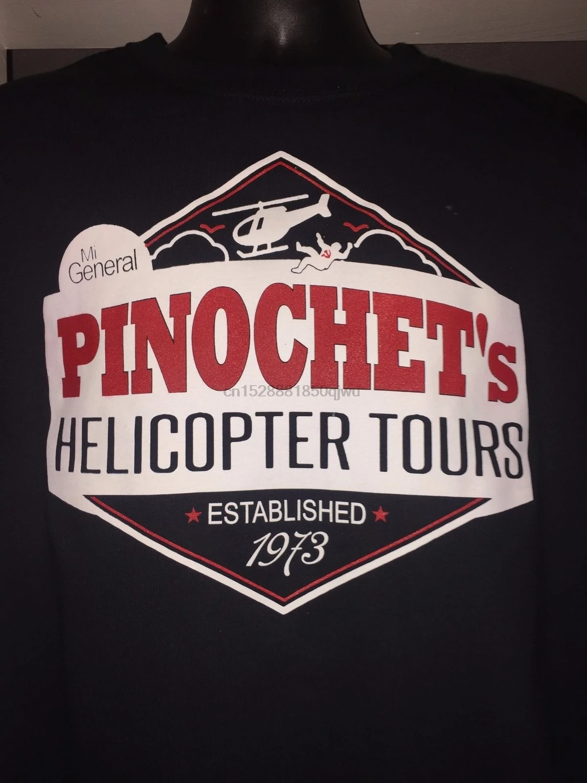 Pinochets Helicopter Rides T-Shirt anti-Communist Patriot Nationalist trump Harajuku Tops Fashion Classic Unique free shipping
Pinochets Helicopter Rides T-Shirt anti-Communist Patriot Nationalist trump Harajuku Tops Fashion Classic Unique free shipping