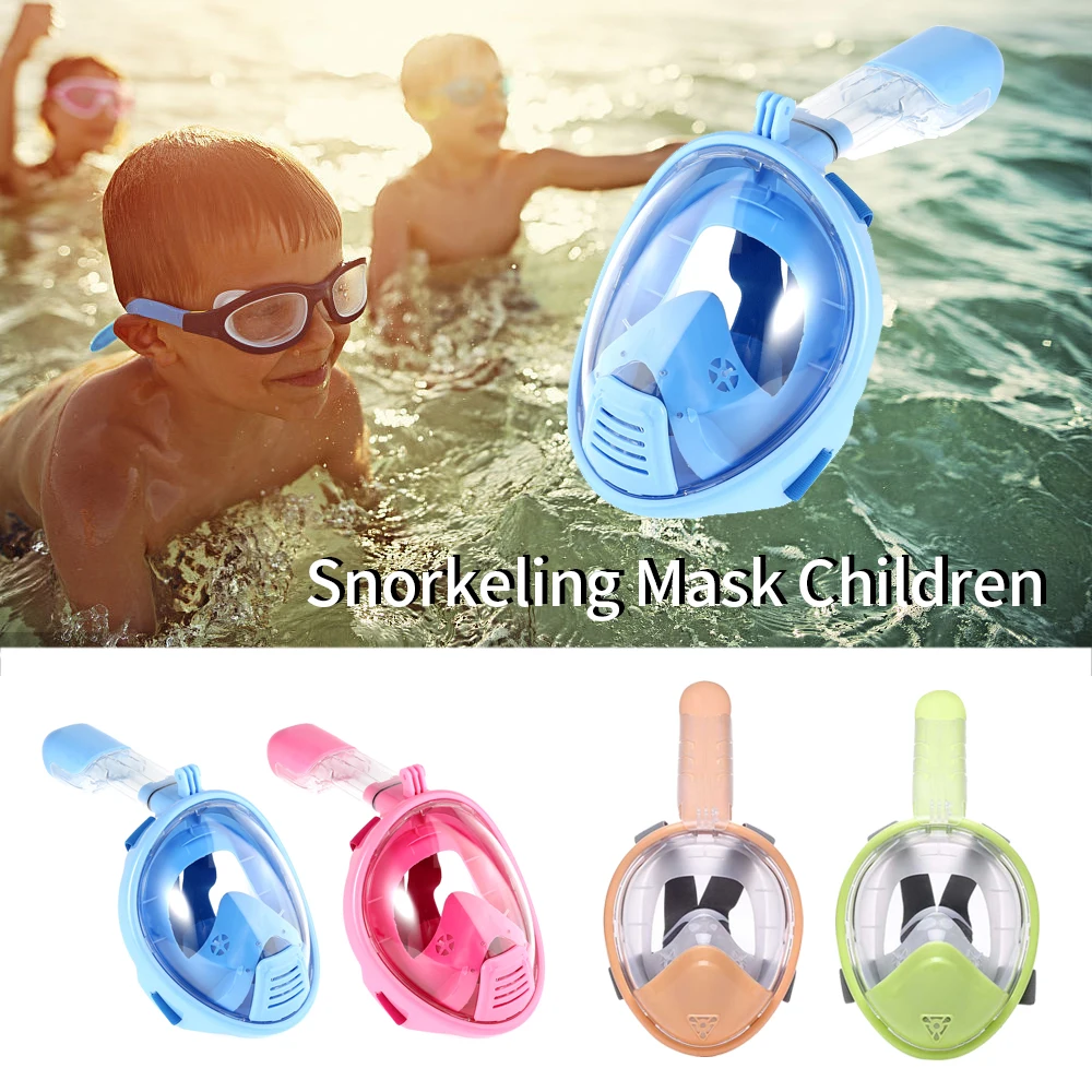 Underwater Diving Mask Full Face Snorkeling Mask Anti Fog Respiratory Snorkel Masks for Action Camera Children Kids Dry Diving
Underwater Diving Mask Full Face Snorkeling Mask Anti Fog Respiratory Snorkel Masks for Action Camera Children Kids Dry Diving