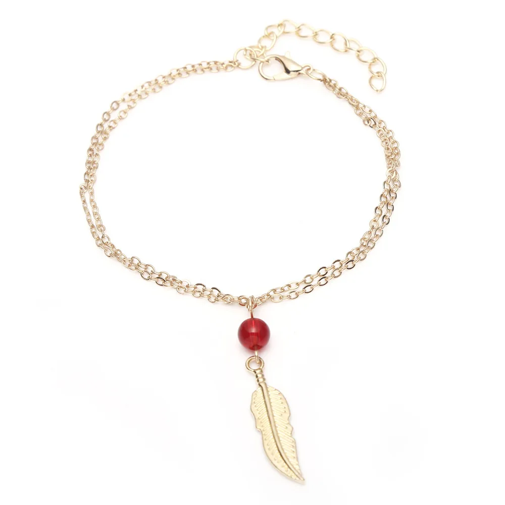 Leaf Anklets Women Long Chain Leg Bracelets Fashion Jewelry Accesspries Female Beach Ankle Decorations Stainless Steel Anklet
Leaf Anklets Women Long Chain Leg Bracelets Fashion Jewelry Accesspries Female Beach Ankle Decorations Stainless Steel Anklet
