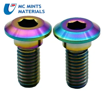 Titanium Bolts Motorcycle Modification M8 20/25/30/33mm Brake Disc Ti Bolt Calipers Pan Head Ti Bolt Ti Fasteners Tornillo de
Titanium Bolts Motorcycle Modification M8 20/25/30/33mm Brake Disc Ti Bolt Calipers Pan Head Ti Bolt Ti Fasteners Tornillo de
