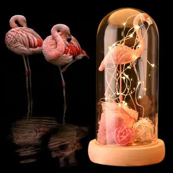 Pink Flamingo Rose Eternal Flower With LED Light Great Wedding Decoration Gift for Christmas Valentines New Year
Pink Flamingo Rose Eternal Flower With LED Light Great Wedding Decoration Gift for Christmas Valentines New Year