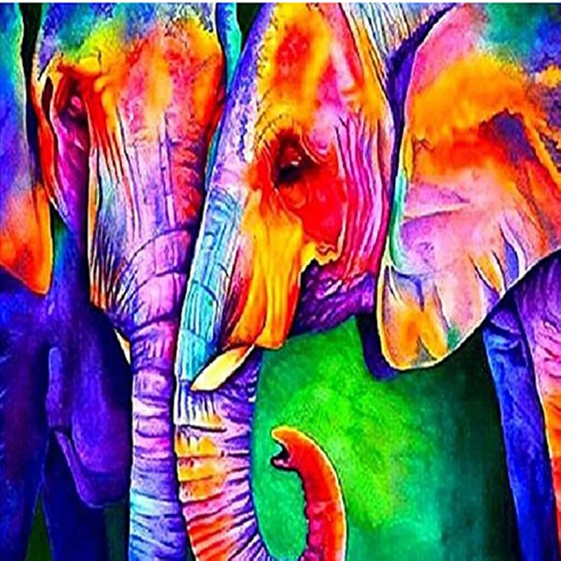 5D DIY Diamond Painting Animal Elephant Cross Stitch Full Diamond Mosaic Rhinestone Painting Diamond Embroidery Home Paintings
5D DIY Diamond Painting Animal Elephant Cross Stitch Full Diamond Mosaic Rhinestone Painting Diamond Embroidery Home Paintings