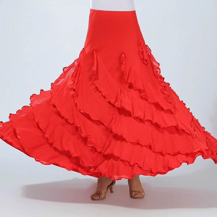 Ballroom Dance Skirt Long Large Swing Modern Standard Waltz Competition Dance Dress Belly Dance Latin Tango Skirts 6 Colors
Ballroom Dance Skirt Long Large Swing Modern Standard Waltz Competition Dance Dress Belly Dance Latin Tango Skirts 6 Colors