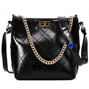 Wallike Retro Fashion Ladies Bucket Bag 2019 High Quality PU Leather Women's Designer Handbag Chain Tote Shoulder Messenger Bags
Wallike Retro Fashion Ladies Bucket Bag 2019 High Quality PU Leather Women's Designer Handbag Chain Tote Shoulder Messenger Bags