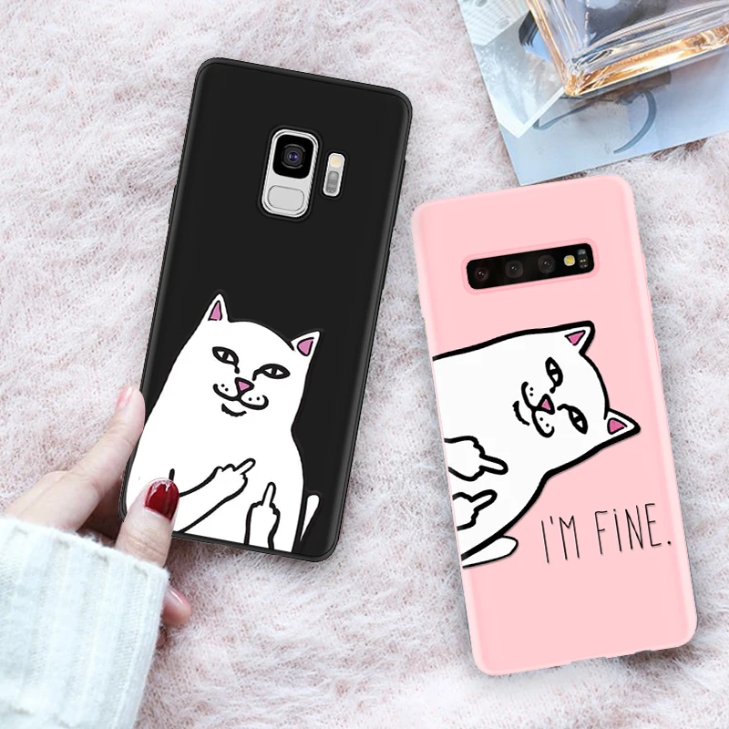 Soft TPU Case For Coque Samsung Galaxy J5 J7 J4 J6 Plus 2018 J3 J2 Prime 2016 2017 Note 9 8 5 M10 M20 M30 Middle Finger Cat Capa
Soft TPU Case For Coque Samsung Galaxy J5 J7 J4 J6 Plus 2018 J3 J2 Prime 2016 2017 Note 9 8 5 M10 M20 M30 Middle Finger Cat Capa