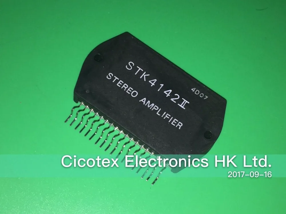 

STK4142II Features of the IMST Hybird ICs AF Power Amplifier Split Power Supply Module IGBT
