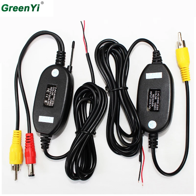 New 2.4GHz Wireless Camera Video Transmitter and Receiver for Car Rear View Camera and Car DVD Player Parking Monitor
New 2.4GHz Wireless Camera Video Transmitter and Receiver for Car Rear View Camera and Car DVD Player Parking Monitor