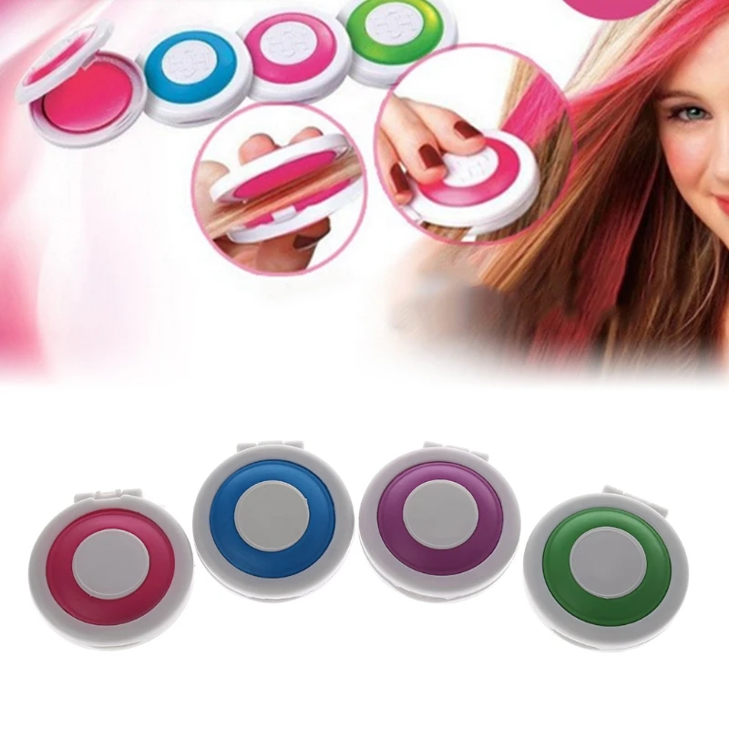 4 Colors Non Toxic Temporary Hair Chalk Soft Dye Powder Pastels DIY Salon Tools
4 Colors Non Toxic Temporary Hair Chalk Soft Dye Powder Pastels DIY Salon Tools
