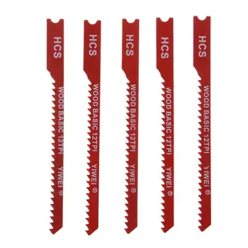 5Pcs NEW Durable U-shank High Carbon Steel 12 TPI Reciprocating Saw Blade Cutter For Wood Jig Cutting 
5Pcs NEW Durable U-shank High Carbon Steel 12 TPI Reciprocating Saw Blade Cutter For Wood Jig Cutting