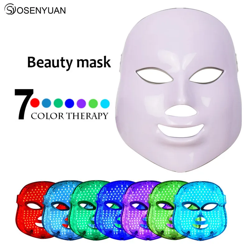 Rechargeable 7 Colors Light Photon Electric LED Facial Mask Skin PDT Skin Rejuvenation Anti Acne Wrinkle Removal Therapy Mask
Rechargeable 7 Colors Light Photon Electric LED Facial Mask Skin PDT Skin Rejuvenation Anti Acne Wrinkle Removal Therapy Mask