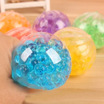 Novelty Anti Stress Hand Finger Kids Toys Soft Squeeze Steamed Stuffed Bun Toys New Creative Colorful Beads Kids Adult Toy
Novelty Anti Stress Hand Finger Kids Toys Soft Squeeze Steamed Stuffed Bun Toys New Creative Colorful Beads Kids Adult Toy