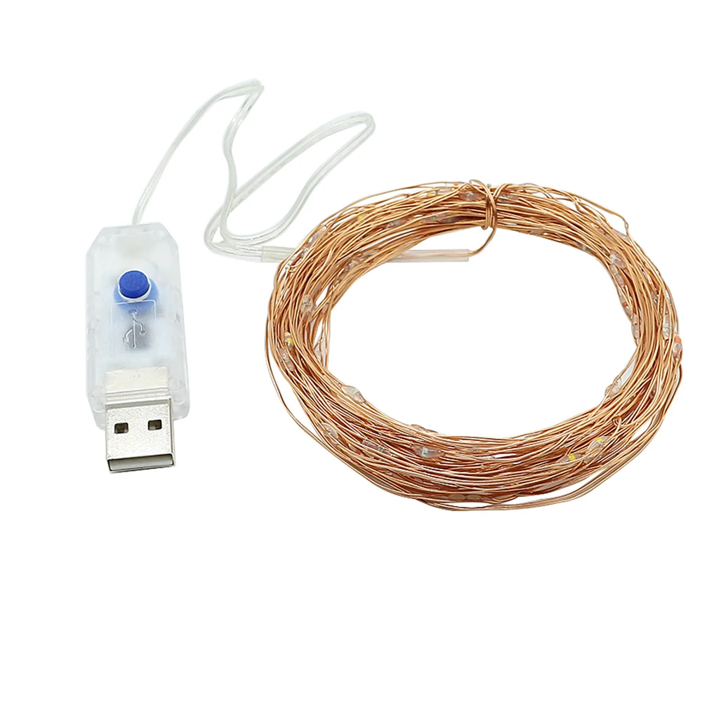 10M 8modes USB LED String Light Waterproof LED Copper Wire String Holiday Outdoor Fairy Lights For Christmas Party Wedding Decor
10M 8modes USB LED String Light Waterproof LED Copper Wire String Holiday Outdoor Fairy Lights For Christmas Party Wedding Decor