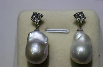 Bridal jewelry free shipping hot sell White freshwater pearl Earring 13-13.5mm Alloy "Handmade
Bridal jewelry free shipping hot sell White freshwater pearl Earring 13-13.5mm Alloy "Handmade
