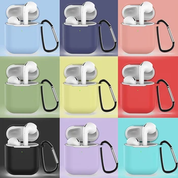 Soft Silicone Earpod Case AirPod For Earphone Wireless Bluetooth Earphone Headphones Protector Cover Shockproof Cover Ultra Thin
Soft Silicone Earpod Case AirPod For Earphone Wireless Bluetooth Earphone Headphones Protector Cover Shockproof Cover Ultra Thin