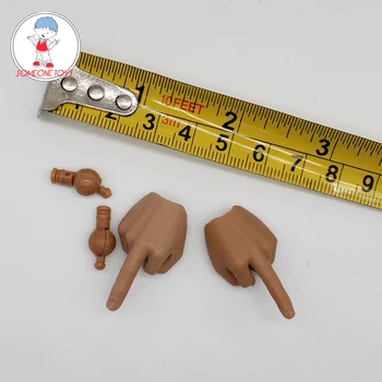 1/6 Scale Hands Type Right and Left Middle Figure Models with Connectors for 12 Inches Action Figures Bodies
1/6 Scale Hands Type Right and Left Middle Figure Models with Connectors for 12 Inches Action Figures Bodies