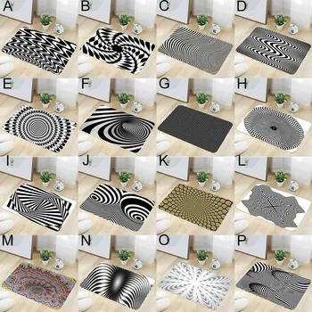 Geometric Vision Trap Visually Mat Rug Disordered Line Printing Flannel Anti-slip Carpet Home Room Decoration Mat Rug 40x60cm
Geometric Vision Trap Visually Mat Rug Disordered Line Printing Flannel Anti-slip Carpet Home Room Decoration Mat Rug 40x60cm