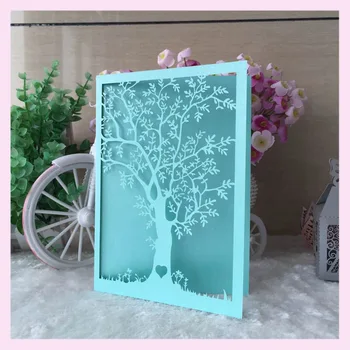 50pcs/lot 2017 NEW Love Tree Wedding Party Supplies China Laser Cut Luxurious Wedding Invitations Elegant Pearl Paper 21 colors
50pcs/lot 2017 NEW Love Tree Wedding Party Supplies China Laser Cut Luxurious Wedding Invitations Elegant Pearl Paper 21 colors