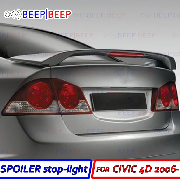 Spoiler case for Honda Civic 4D 2006-2011 ABS plastic sport style car styling accessories decoration dynamic racing tuning
Spoiler case for Honda Civic 4D 2006-2011 ABS plastic sport style car styling accessories decoration dynamic racing tuning