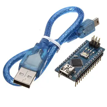 ATmega328P Nano V3 Module Improved Version With USB Cable Development Board For Arduino RC Drone FPV Robot
ATmega328P Nano V3 Module Improved Version With USB Cable Development Board For Arduino RC Drone FPV Robot