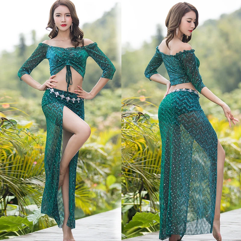 New Belly Dance Costumes For Women Bollywood Rumba Flamengo Practice Clothing Isis Latin Belly Dance Dress Stage Wear FF9115
New Belly Dance Costumes For Women Bollywood Rumba Flamengo Practice Clothing Isis Latin Belly Dance Dress Stage Wear FF9115
