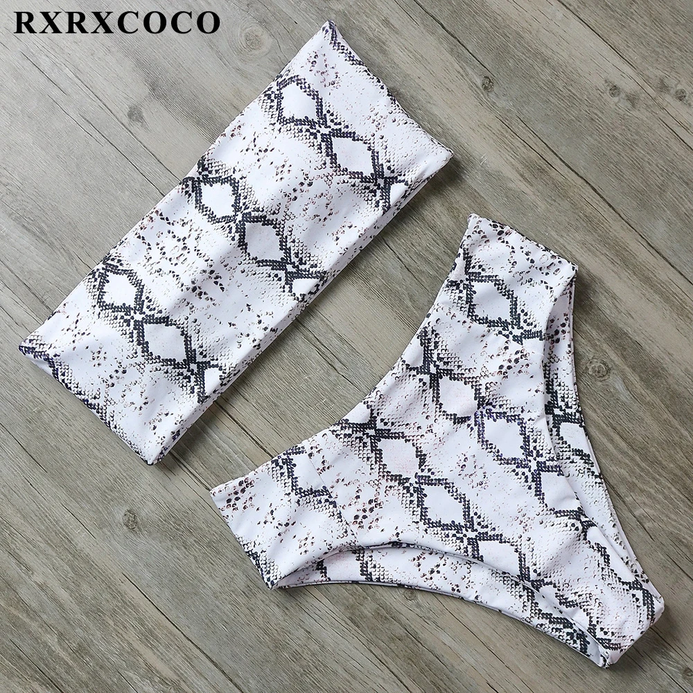 RXRXCOCO Sexy Leopard Swimwear Women Bikini Set High Waist Swimming Suit Push Up Bandeau Swimsuit Bikini Print Brazilian Biquini
RXRXCOCO Sexy Leopard Swimwear Women Bikini Set High Waist Swimming Suit Push Up Bandeau Swimsuit Bikini Print Brazilian Biquini
