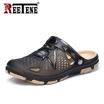 REETENE 2019 New Summer Shoes Men Beach Sandals Hollow Slippers Men Shoes Mesh Lighted Casual Shoes Outdoor Fashion Men Flats
REETENE 2019 New Summer Shoes Men Beach Sandals Hollow Slippers Men Shoes Mesh Lighted Casual Shoes Outdoor Fashion Men Flats