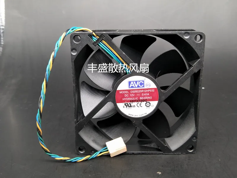 4-проводной вентилятор охлаждения сервера AVC DS09225R12HP032 DC 12 В 0.41A 90x90x25 мм
4-проводной вентилятор охлаждения сервера AVC DS09225R12HP032 DC 12 В 0.41A 90x90x25 мм