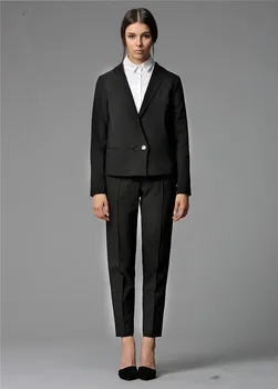 Custom Made Black Bussiness Formal Elegant Women Suit Set Blazers Pants Office Suits Ladies Pants Suits Jacket+Pants
Custom Made Black Bussiness Formal Elegant Women Suit Set Blazers Pants Office Suits Ladies Pants Suits Jacket+Pants