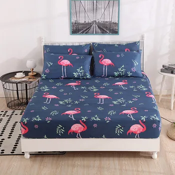 100% Polyester Fitted Sheet Mattress Cover Bed cover With Elastic Band Printing Bedding Sheet with Rubber Band
100% Polyester Fitted Sheet Mattress Cover Bed cover With Elastic Band Printing Bedding Sheet with Rubber Band