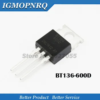10pcs BT136-600D BT136 600D TO-220 Thyristor three-terminal two-way thyristor switch 600 v 4 a new
10pcs BT136-600D BT136 600D TO-220 Thyristor three-terminal two-way thyristor switch 600 v 4 a new