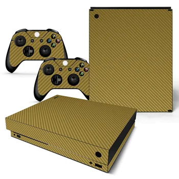 Free drop shipping carbon material skin for XBOX one X Protective wrap for XBOX one X with best #TN-XBONEXcarbon-gold
Free drop shipping carbon material skin for XBOX one X Protective wrap for XBOX one X with best #TN-XBONEXcarbon-gold