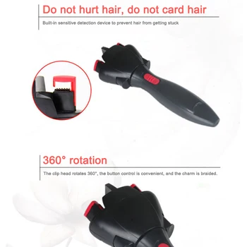 Hair Fast Styling Knotter Smart Electric Braid Machine Twist Braided Curling Iron Tool SSwell
Hair Fast Styling Knotter Smart Electric Braid Machine Twist Braided Curling Iron Tool SSwell