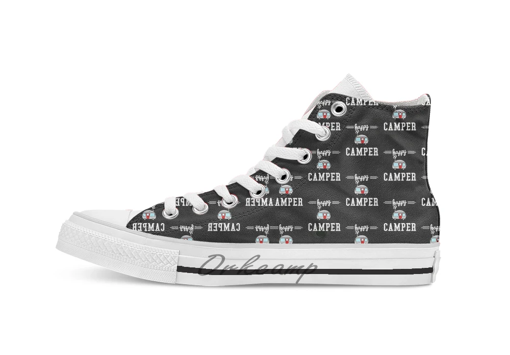 Happy Camper breathable Casual High Top lace-up Canvas shoes sneakers Drop shipping
Happy Camper breathable Casual High Top lace-up Canvas shoes sneakers Drop shipping