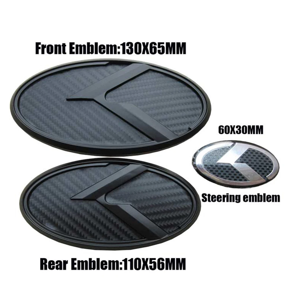 3D Flight K Logo Emblem Badges Grill Front+Rear+Steering+Wheel Caps For KIA K5 2011-2013 Optima Forte 2009-2014 Senda
3D Flight K Logo Emblem Badges Grill Front+Rear+Steering+Wheel Caps For KIA K5 2011-2013 Optima Forte 2009-2014 Senda