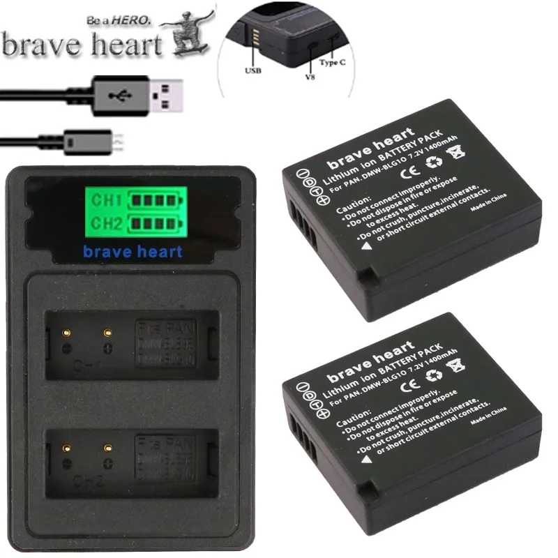 DMW-BLG10 DMW BLG10 blE9E DMW-BLE9 Camera Battery +Dual Charger for Panasonic DMC GF6 GX7 GF3 GF5 DMW-BLG10GK LX100 GX80 GX85
DMW-BLG10 DMW BLG10 blE9E DMW-BLE9 Camera Battery +Dual Charger for Panasonic DMC GF6 GX7 GF3 GF5 DMW-BLG10GK LX100 GX80 GX85