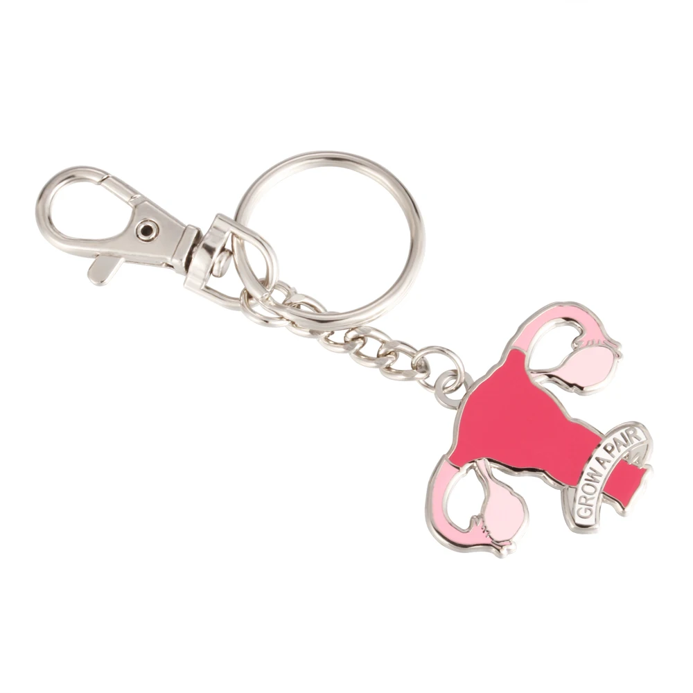 Grow A Pair Uterus Cute Feminist Women Key chain Keyring
Grow A Pair Uterus Cute Feminist Women Key chain Keyring