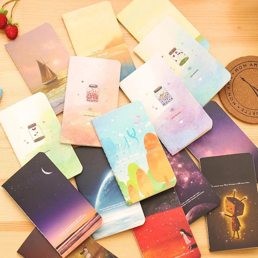 1pc/lot Kawaii Cute Notebook Cartoon Cute Lovely Journal Diary Planner Notepad For Kids Gift 80k Car Line Portable Small Book
1pc/lot Kawaii Cute Notebook Cartoon Cute Lovely Journal Diary Planner Notepad For Kids Gift 80k Car Line Portable Small Book